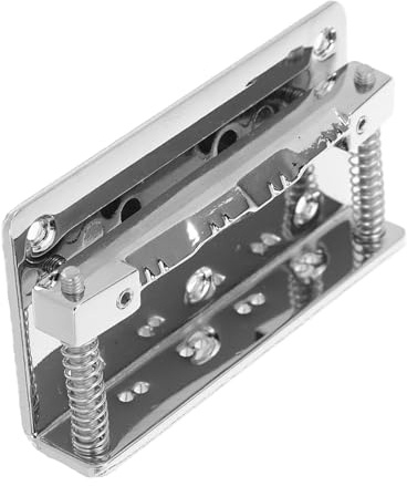 GOOHOCHY Mandolin Bridge for String Mandolin Spare Parts Bridge Saddle Replacement Fittings for Repair Musical Instrument Accessories