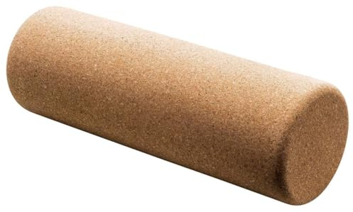 Lagerungsrolle aus natürlichem Presskork 45×15 cm | Formstabiles Lagerungskissen zur Entlastung von Nacken, Armen & Beinen | Komfortable Korkrolle für Pflege, Therapie & Zuhause