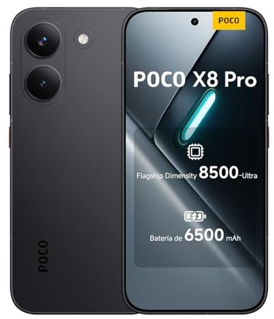 POCO X8 Pro, Smartphone 8+512GB, Nero, Dimensity 8500-Ultra