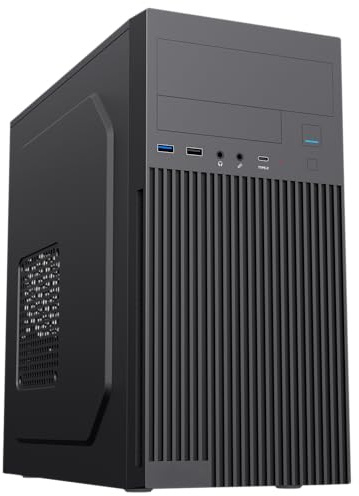 Itek Caja Pilot Z23 Lite – 23L – Mini Tower mATX con Fuente de alimentación 500W – Type-C – USB 3.0 y USB 2.0