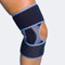 T124 Ginocchiera avvolgente articolata monocentrica con zona poplitea aperte (XL circ ginocchio 49-55cm)