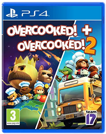 PS4 Overcooked! + Overcooked! 2 - Double Pack - PlayStation 4