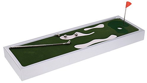 Perfeclan Golfspiel Minigolf Set Golf Putting Green Neuheitsspiel & Frauen Spiele
