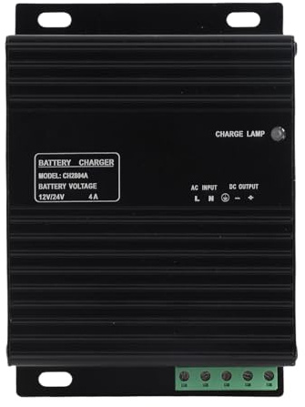 12V / 24V 4A AC 80 275V Grupo electrógeno de arranque suave Generador Cargador de batería de plomo ácido Dispositivo de cargador de generador inteligente con LE para batería de 12 / 24V
