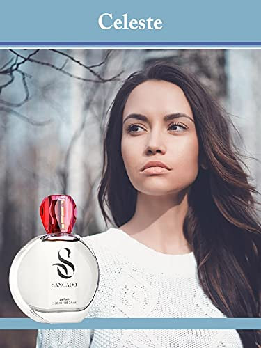 CELESTE von SANGADO, Parfüm für Damen (parfum), 8-10 Stunden Langanhaltend, Luxuriös Duftendes, 60 ml, Code: 576
