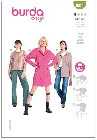 Burda Style Sewing Pattern B6024 Misses' Jacket