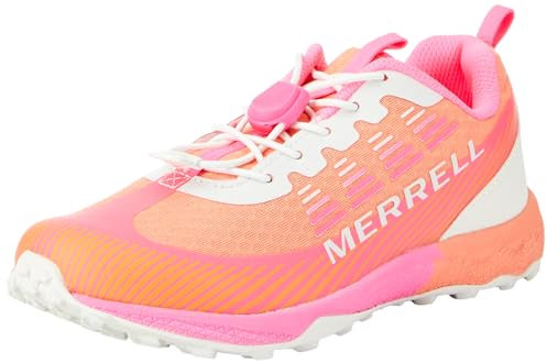 Merrell Pico de Agilidad, Zapatillas, Rosa/Naranja, 38 EU
