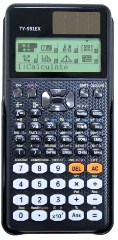 DAJILI FX-991EX Scientific Calculator, Portable Engineering Scientific Calculator with 552 Functions, Solar Battery Electronic Scientific Calculators for Students Teacher