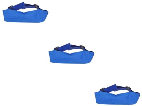 COLLBATH 3pcs Reusable Ice Pack Headband Strap Hot Cold Gel Pack for Cooling Summer Relief Head Ice Bag