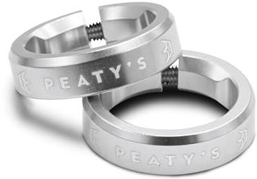 Peaty's Monarch Grip Lock Ring - silver