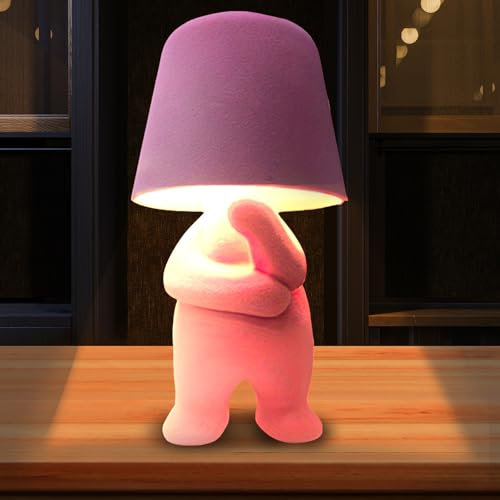 YOUYIKE Nachttischlampe mit Touch Steuerung, Kleine Lampe, LED Nachttischlampe, Kreatives Nachtlicht Mit Dem, Schlafzimmer Tischlampe, Wiederaufladbar, Moderne Home Office Regal Dekoration