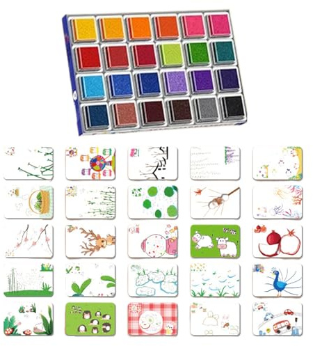 Zyntora Fingerfarbe für Kleinkinder, waschbar, Mal- und Kunstbedarf für Kleinkinder, Babys, Klassenzimmer, Schule, Heimdekoration, Töpferei, Party, Kunst, Zeichnen, Aktivitäten