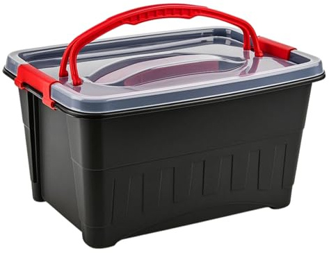 BH | Plastic Tool Box | 15 Litres | Durable Carry Handle | DIY | Compartment | Multi Purpose | Perfect for Small Tools, Screws, & Accessories, For Engineers, Workshops and Tool Storage - by Best House