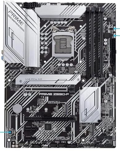 scheda madre Fit For ASUS PRIME Z590-P LGA 1200 Intel Z590 ATX