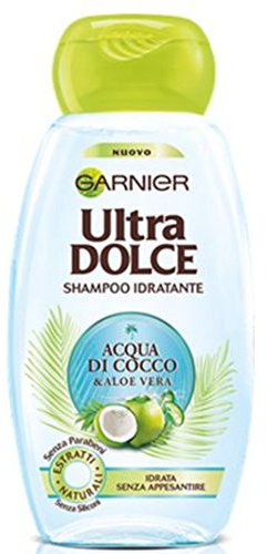 GARNIER ULTRA DOLCE SHAMPOO IDRATANTE 400ML.ACQUA DI COCCO&ALOE VERA