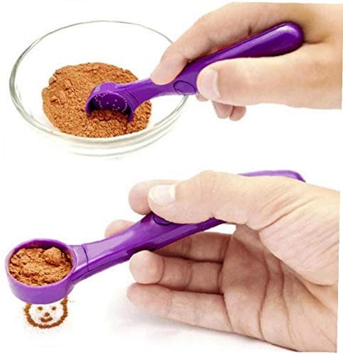 Coffee Tools Electrical Latte Art Stencils Coffee Magic Spice Spoon Carving Spoon Baking Pastry Tool Foods Piping Spoons Cake Mold Decor with 16 Fancy Patterns