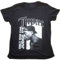 Tupac T Shirt 2PAC Only God can Judge Me offiziell Damen Boyfriend Fit Schwarz L