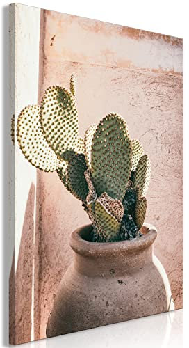 murando - Wandbilder XXL Kaktus 80x120 cm Vlies Leinwandbild 1 tlg Kunstdruck modern Wandbilder XXL Wanddekoration Design Wandbild Kakteen Sukkulenten Natur b-B-10110-b-a