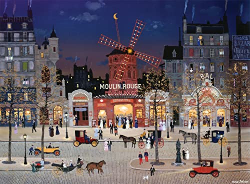 Buffalo Games - Michel Delacroix - Le Moulin Rouge - 1000 Teile Puzzle