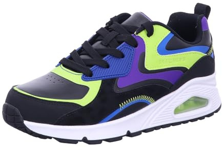 Skechers Jungen Uno Gen1 Color Surge Sneaker, Navy, 39.5 EU