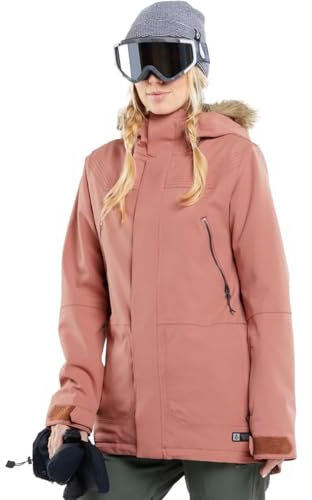 Volcom Unisex Shadow Ins Jacket Mantel, Rosa, S