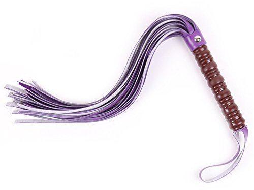 Chenyesun Frusta per Cavallo con Pelle PU, frustino per Salto equestre in Pelle, Equitazione Cavallo Crop,Horse Riding Whips,Frusta Antiscivolo per Performance da palco