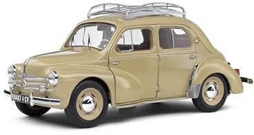 Solido - Modellauto Maßstab 1:18 Renault 4CV Tourterelle