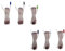 Cable de bocina 6X Pcs Sound Speaker Cables Wires Cords Red Black Compatible With Pioneer Home Cinema CD DVD Player