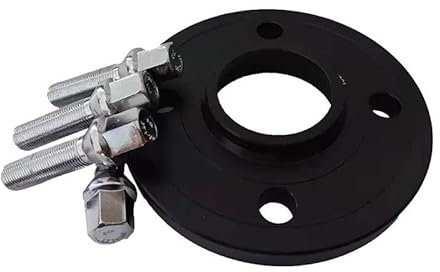 Spurverbreiterung Aluminium Spurverbreiterungs-Anzugsatz 4x100 CB:56.1 Radadapter Für MINI Für Cooper Für Coupé Für Cabrio Für Clubman Spurverbreiterung Spurplatten(1PCS 15mm M12x1.5)