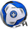 Franklin Sports MLS Montreal Impact-Fußball, offizielle Größe 5, Regelgröße und Gewicht, Fußball für Kinder und Erwachsene, ideal für Jungen und Mädchen, Ballpumpe im Lieferumfang enthalten