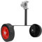 Rueda De Soporte Ajustable Para Cortacésped, Rueda De Soporte Para Cortacésped, Accesorio Para Rueda De Cortacésped, Ruedas Auxiliares Para Tubo De 1.102 In, Cortador De Césped, Cortador De Hilo, Desb