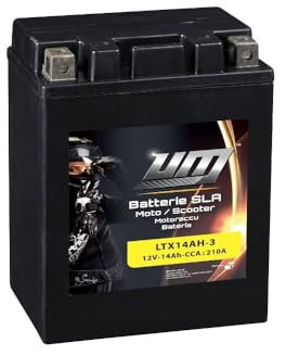 UM Batterie Moto/Scooter - LTX14AH-3, 12V