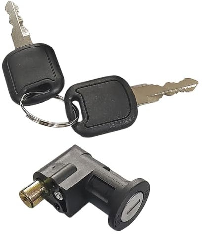 Dickly E Bike Battery Box Lock Multifunction Practical Waterproof Anti-theft Lock with 2 Keys for Motorbike E Bike Accessories