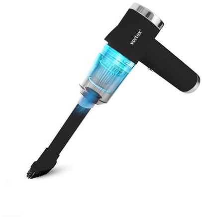 Vortex - Crc90 Black - Aspirateur à Main sans Fil Pliable avec LED Et Accessoires
