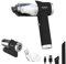 Vortex CRC90 Black – Aspirateur à Main Sans Fil Pliable 60W, 4500 Pa, LED Intégrée, Autonomie 30 min, Filtre HEPA Lavable, Compact, Accessoires Inclus, Pochette de Rangement – Noir