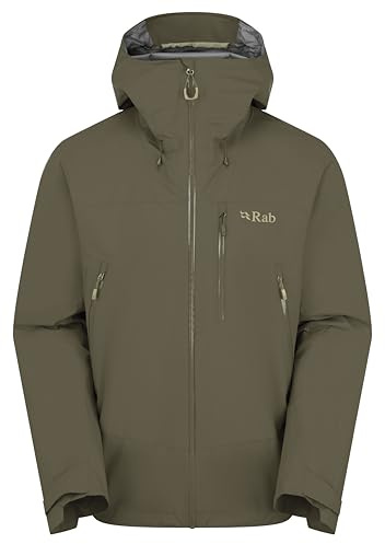 Rab Men's Downpour Mountain Jacket - Army - XL