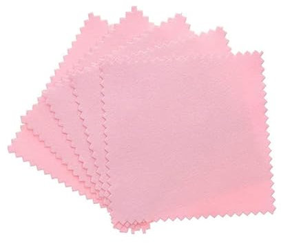 Silver Cleaning Cloths - 20pcs Premium Polishing Cloths - Silver Polishing Cloth - Silver Cleaning Cloth for Jewellery - Reusable Silver Cloth,Double Sided Silver Jewellery Cleaner Cloth