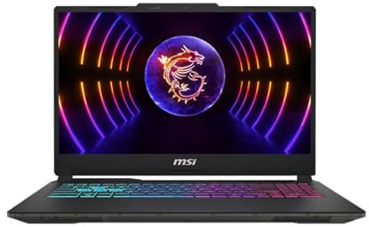 MSI Cyborg 15 A13V Laptop | 15.6 1920x1080 FHD | Core i7-13620H - 512GB SSD Hard Drive - 16GB RAM - Nvidia GeForce RTX 4050 | 10 cores @ 4.9 GHz - 6GB GDDR6 Win 11 Pro Black