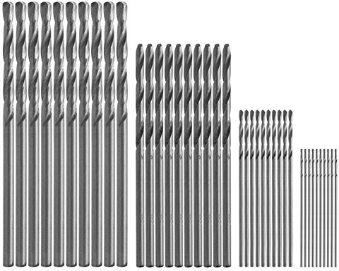 Lot de 40 forets HSS 0 5 mm à 2,0 mm à tige droite PCB