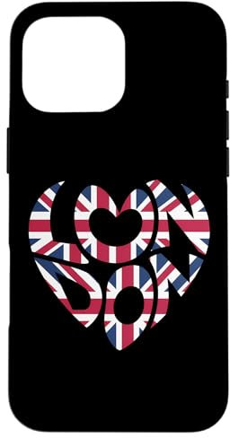 London Heart – British Pride London Travel Hülle für iPhone 16 Pro Max