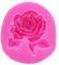 Molde de fondant en forma de rosa de silicona molde de silicona de azúcar para hornear kitchensilicone para el hogar
