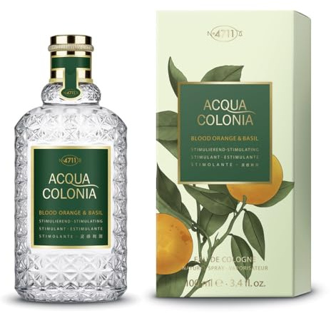 4711 Acqua Colonia Blood Orange & Basil Eau de Cologne Natural Spray 100 ml | 4711 Acqua Colonia Blood Orange & Basil Eau de Cologne – Belebender Duft, mit fruchtiger Orange und aromatischem Basilikum.