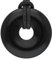 Lebensquelle Plus Edelstein Donut Ø 30 mm + Baumwollband | Naturstein Anhänger Halskette | Echte Heilsteinkette inkl. Band (Onyx)