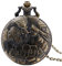 CokinkiDs Herren Taschenuhr Vintage Bronze Cartoon Computerspiele Steampunk Taschenuhr