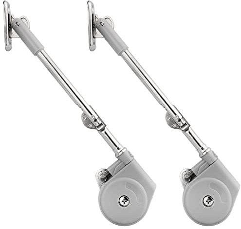 Morinbo Toy Box Soft Close Hinges, Lid Stay 105 Degree Open with Soft Close, Lid Support for Toy Box and Upward Top-Opening Flap Doors, Easy to Install (Pack of 2)