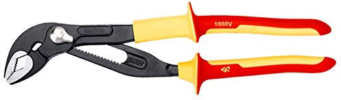 Bahco 7224S VDE Insulated Quick-Adjust Water Pump Slip Joint Pliers 250mm