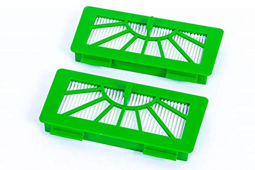 2 hochwertige Hepa Filter | passend für Vorwerk Kobold Roboter Saugroboter VR 100 und mehr | hohe Filterklasse - Allergiefilter | Langelebigkeit und Premium Qualität