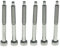 KAISH Set mit 6 Stück Edelstahl Gitarre Tremolo Bridge Sattel String Lock Schrauben für FR