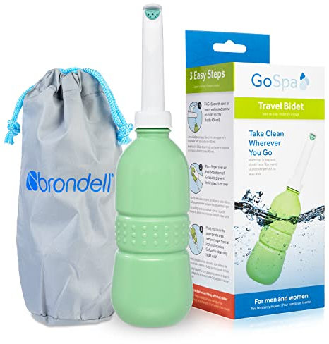 Brondell GS-70GRN GoSpa Reise-Bidet, Mint