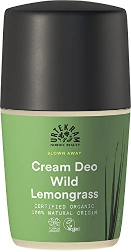 Urtekram Creme Deo mit wildem Zitronengras, Blown Away, 50 ml, Vegan, Bio